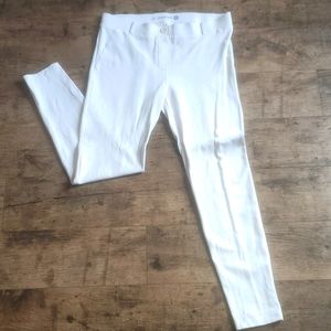 White Betabrand work pants